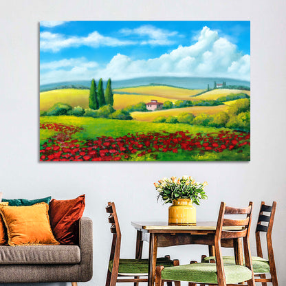 Tuscany Farmland Wall Art