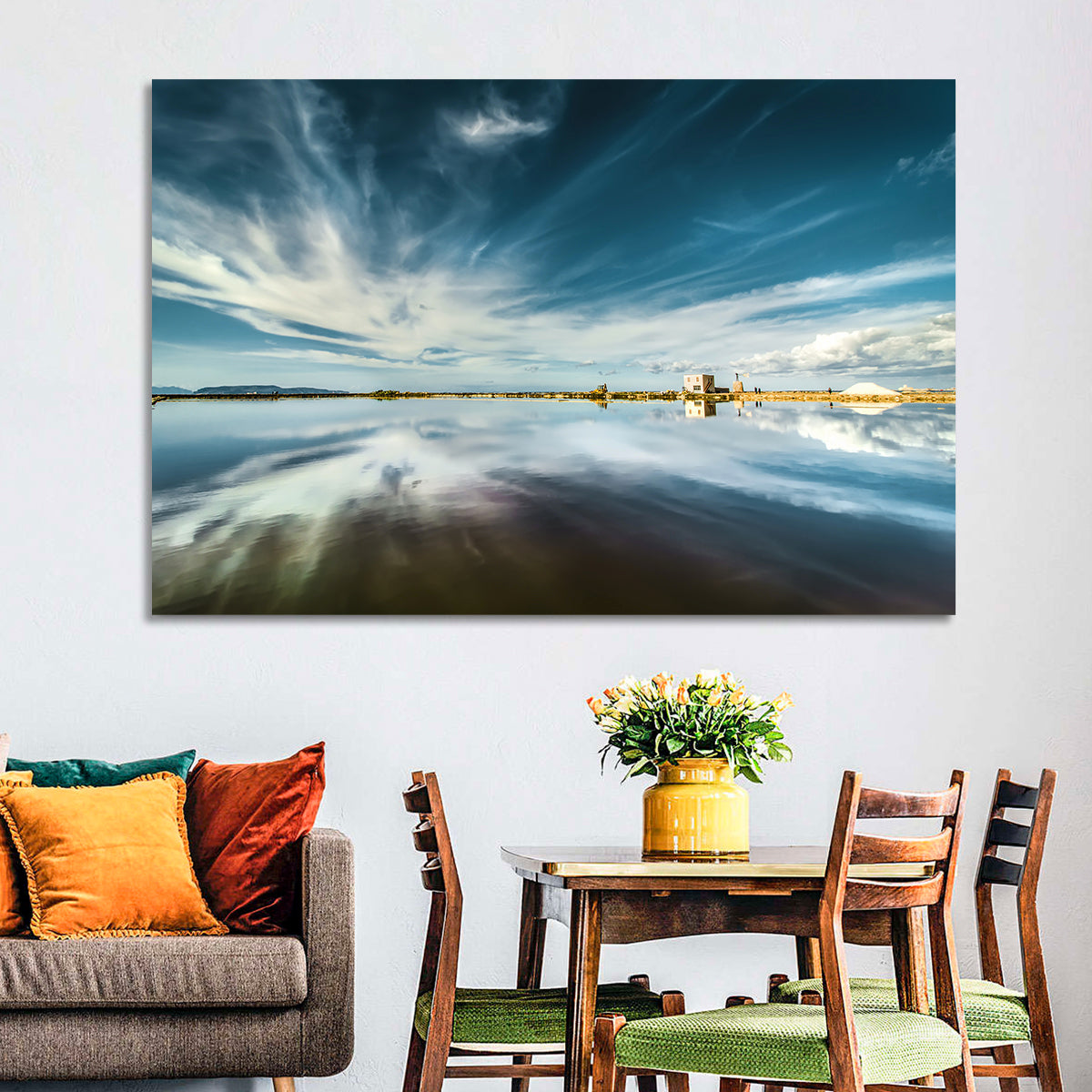 Nubia Salt Pans Reflection Wall Art
