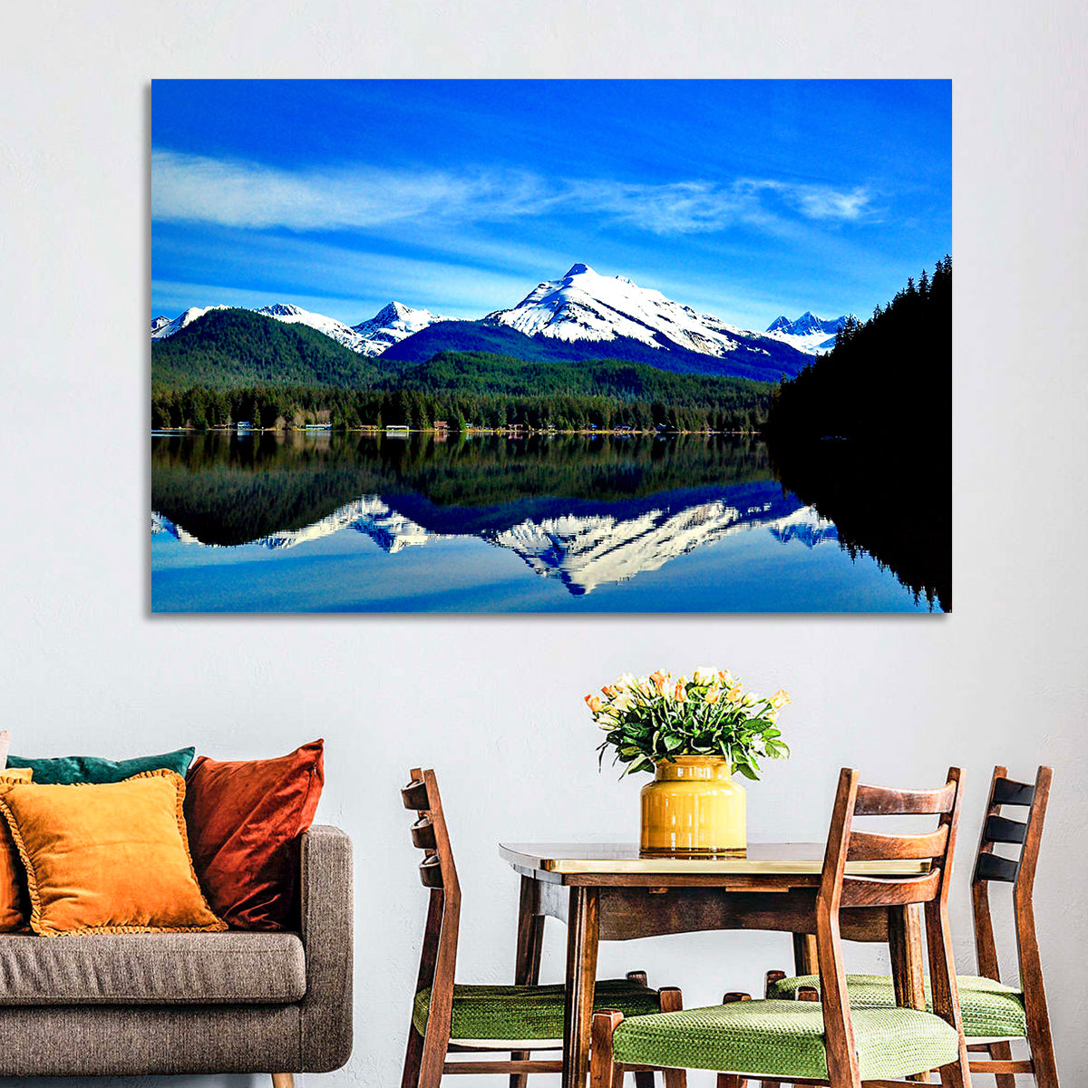 Juneau Mountains Wall Art