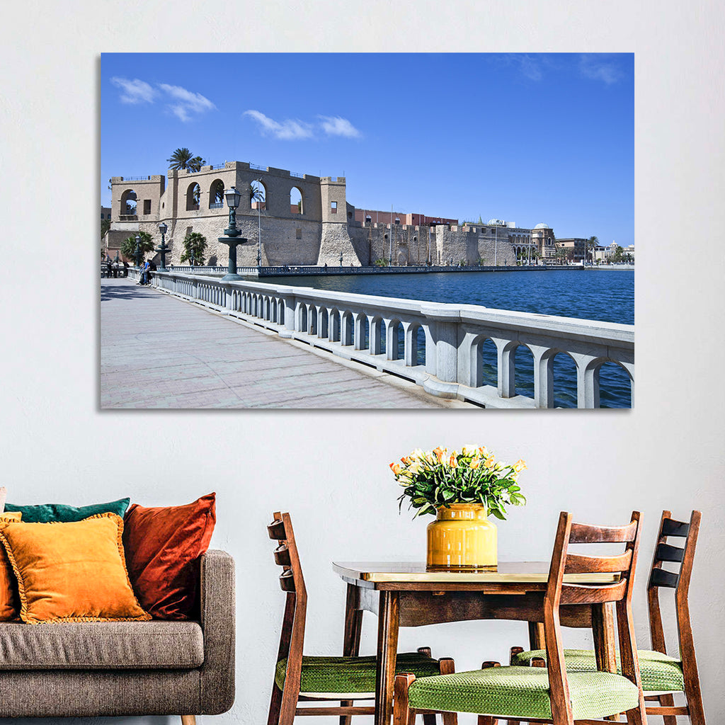 Red Fort Waterfront Wall Art