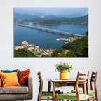 Qiandao Lake Bridge View Wall Art