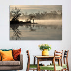 Centennial Lake Mist Wall Art