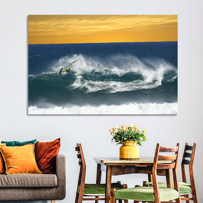 Strong Coastal Waves Wall Art