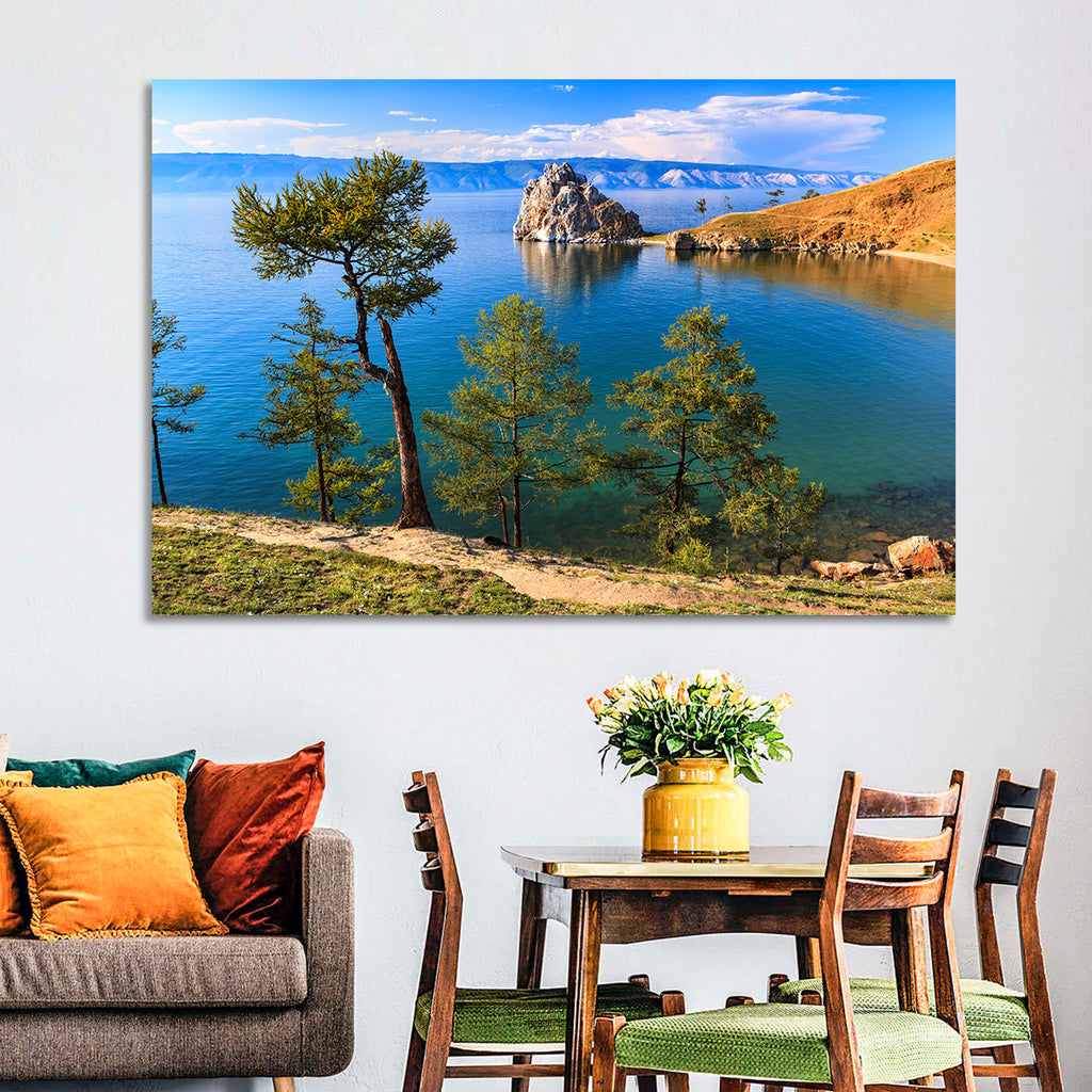 Shamanka Rock, Lake Baikal Wall Art