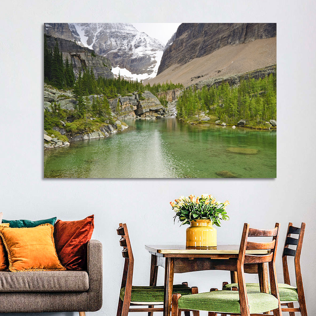 Lake Oesa Alpine View Wall Art