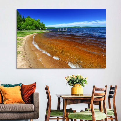 Lake Gogebic Beach Wall Art