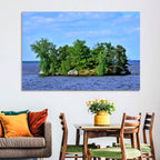 Petenwell Lake Island Wall Art