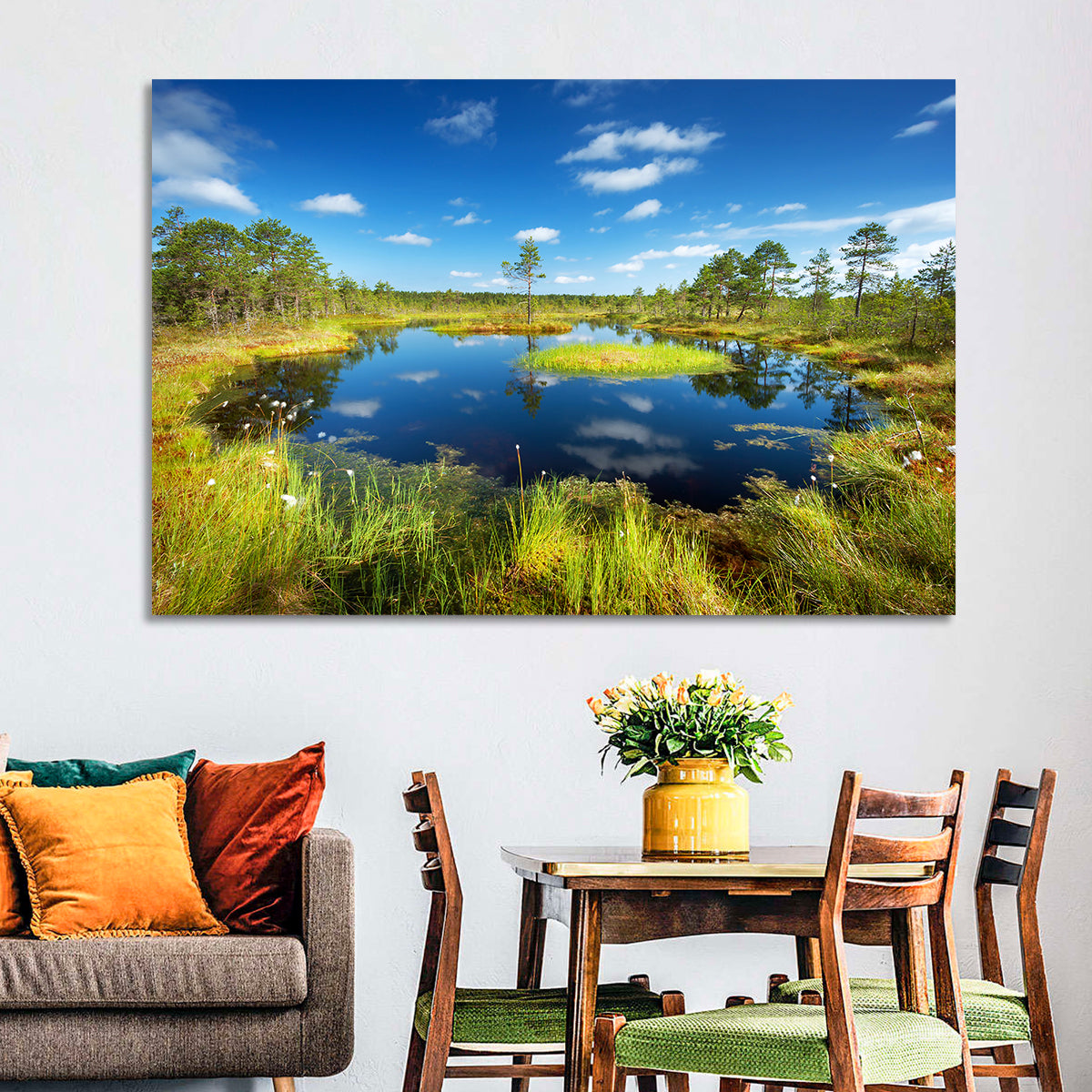 Viru Bogs Reflections Wall Art