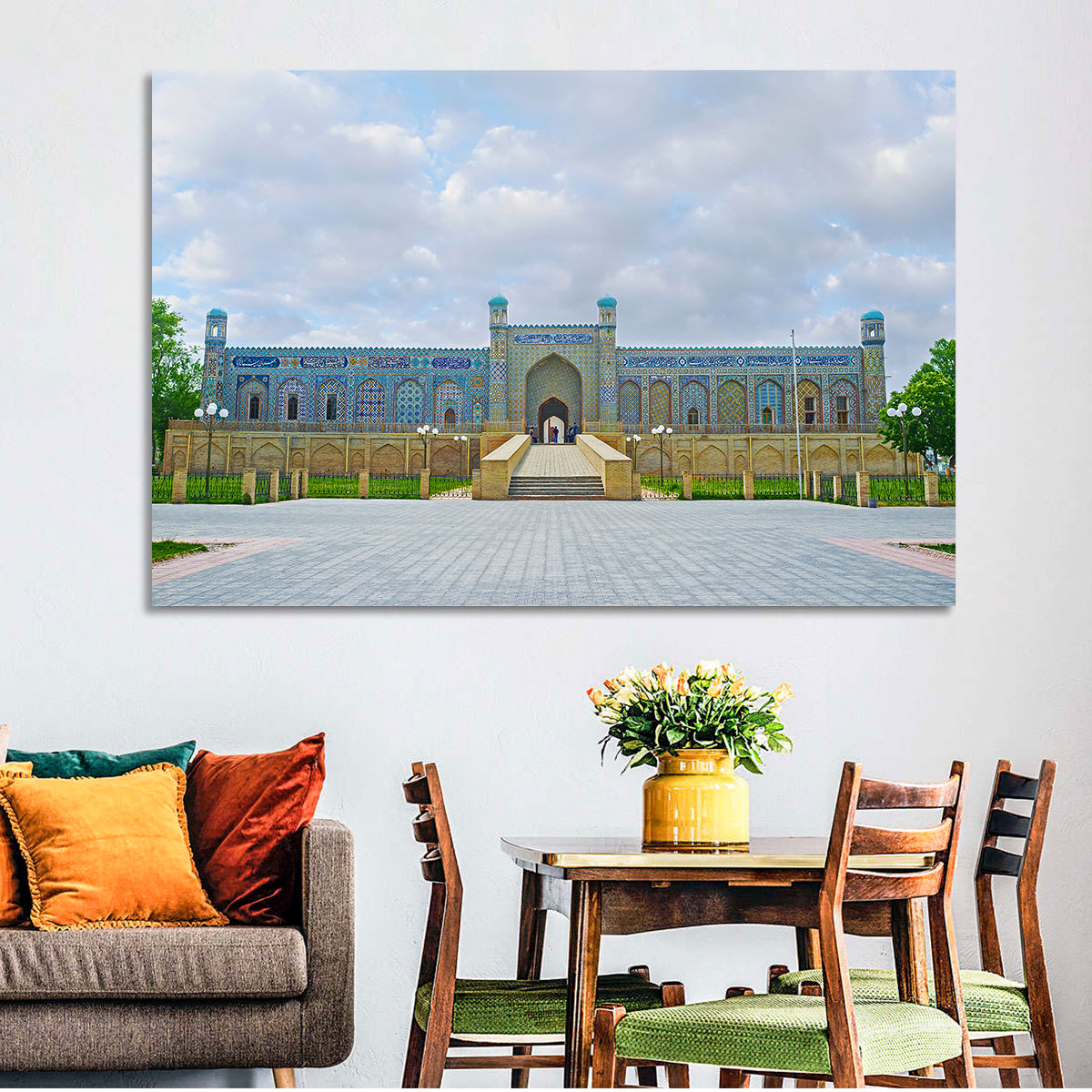 Khudayar Khan Palace, Kokand Wall Art in a room, landscape