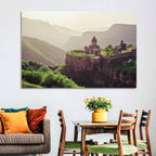 Tatev Monastery at Golden Hour Wall Art