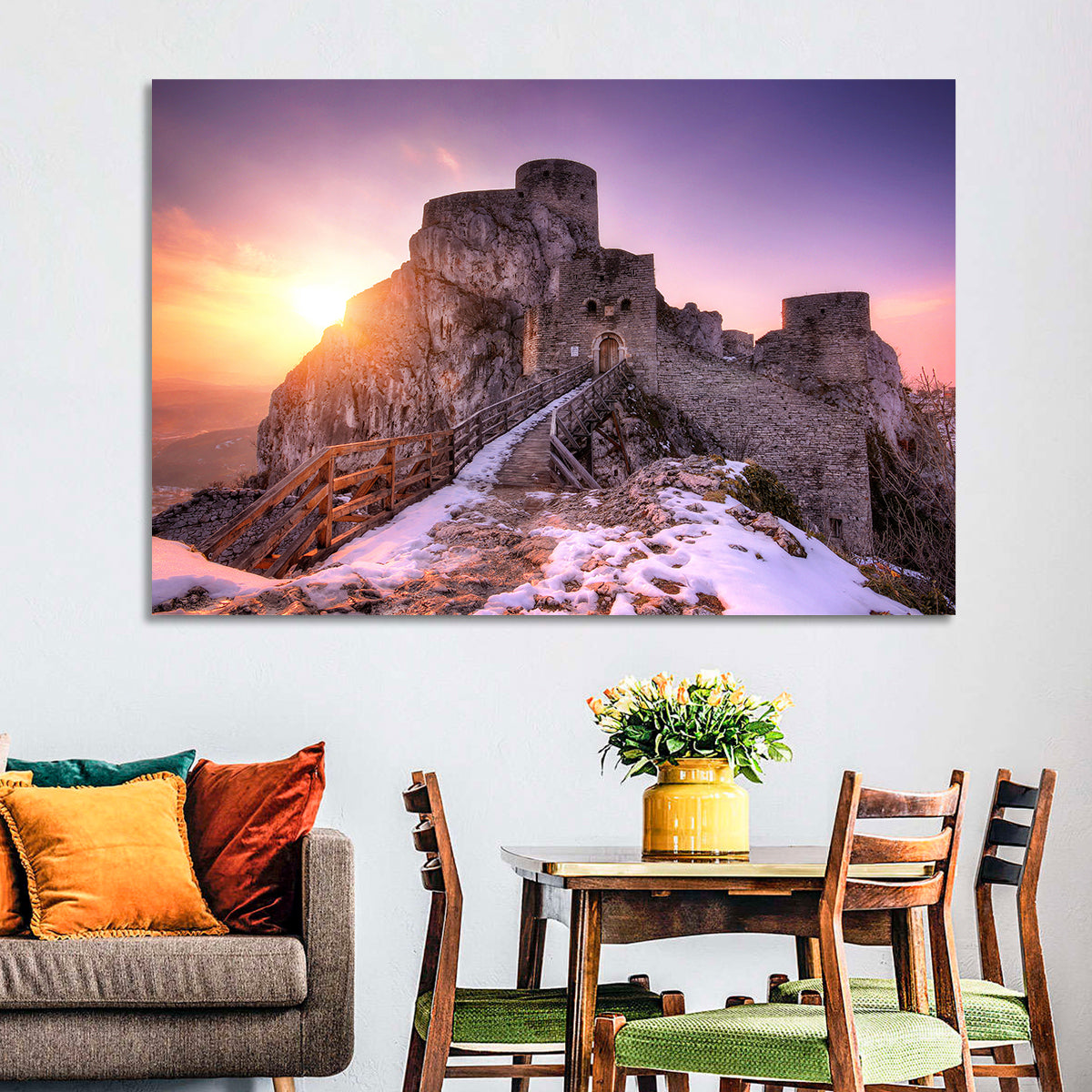 Ogrodzieniec Castle Ruins Wall Art