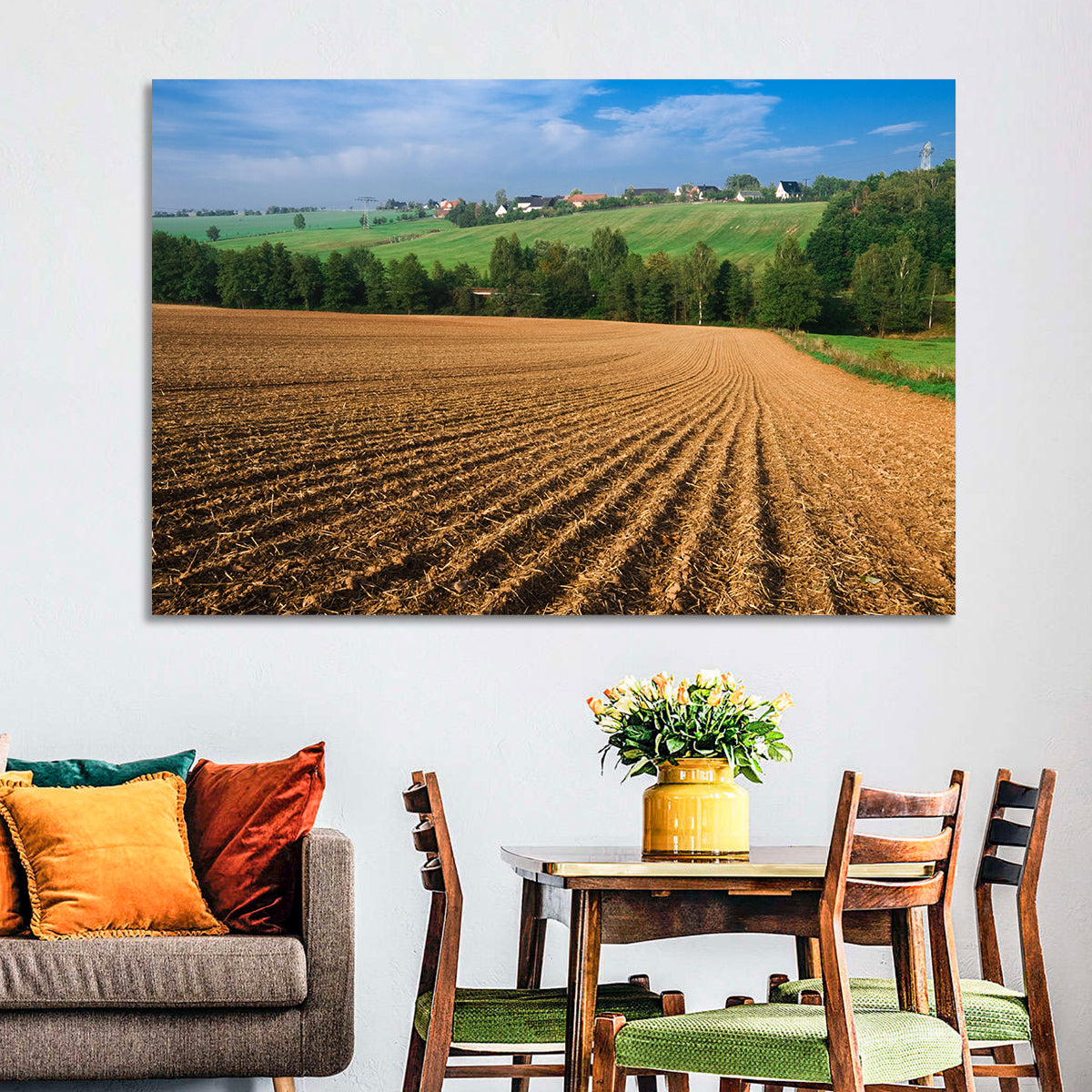Kansas Wheat Fields Wall Art