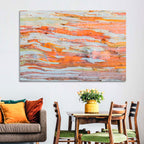 Abstract Eucalyptus Bark Layers Wall Art