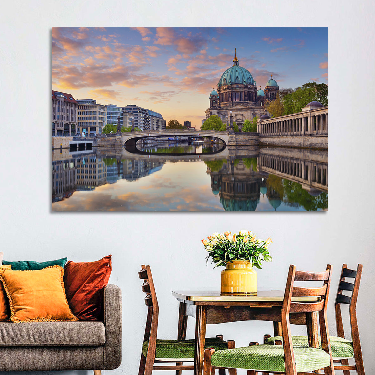 Golden Hour at Berlin Cathedral Wall Art