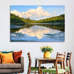 Bass Lake Reflection Wall Art