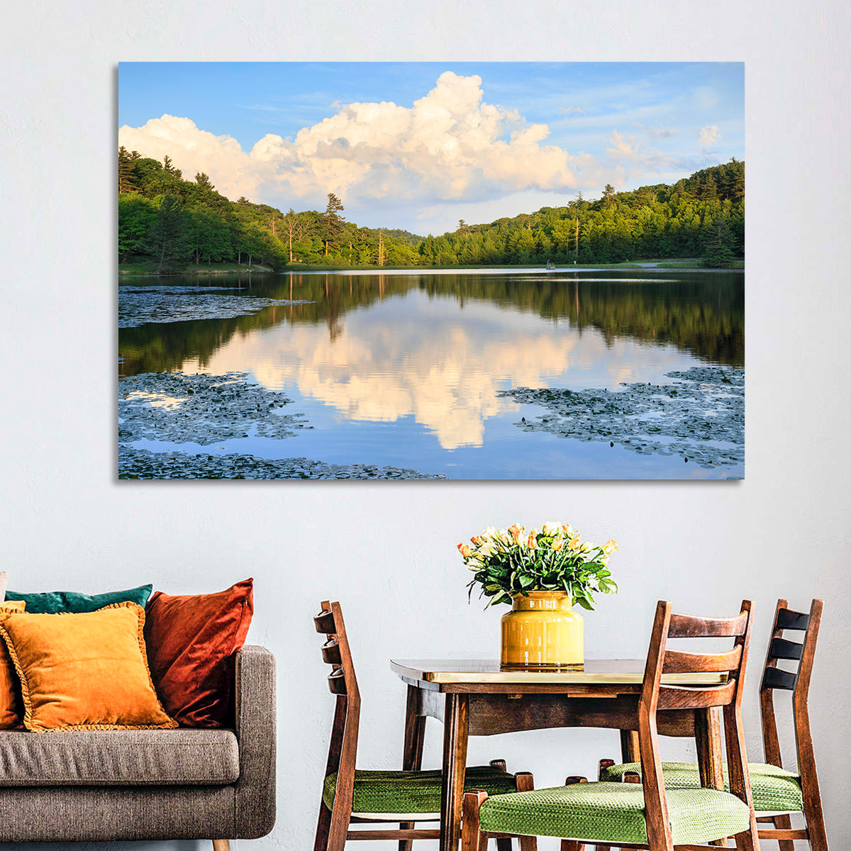 Bass Lake Reflection Wall Art