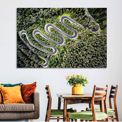 Curvy Road Wall Art