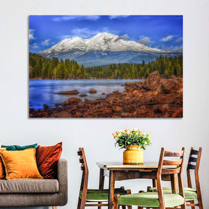 Mount Shasta from Lake Siskiyou Wall Art