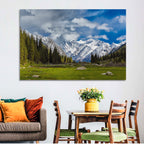 Ala Archa Meadow and Peaks Wall Art