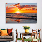 Sunset Over the Baltic Wall Art