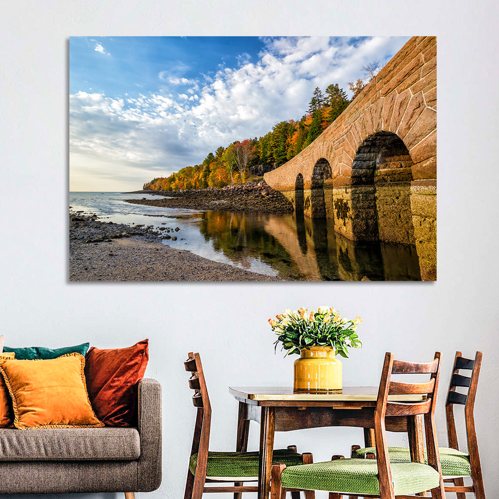Ells Pier Stone Bridge Wall Art