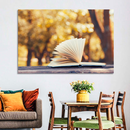 The Open Book Wall Art