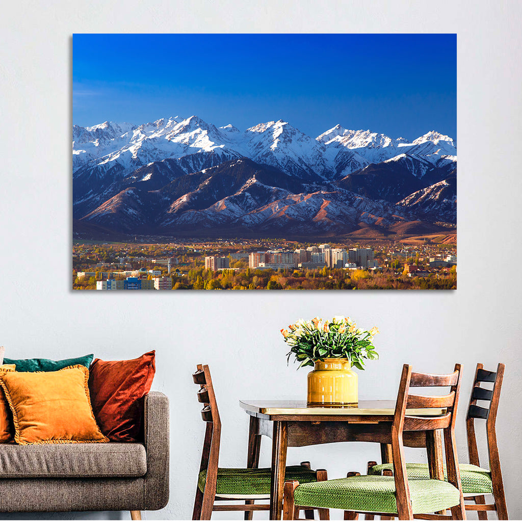 Almaty Snow-capped Trans-ili Alatau Wall Art