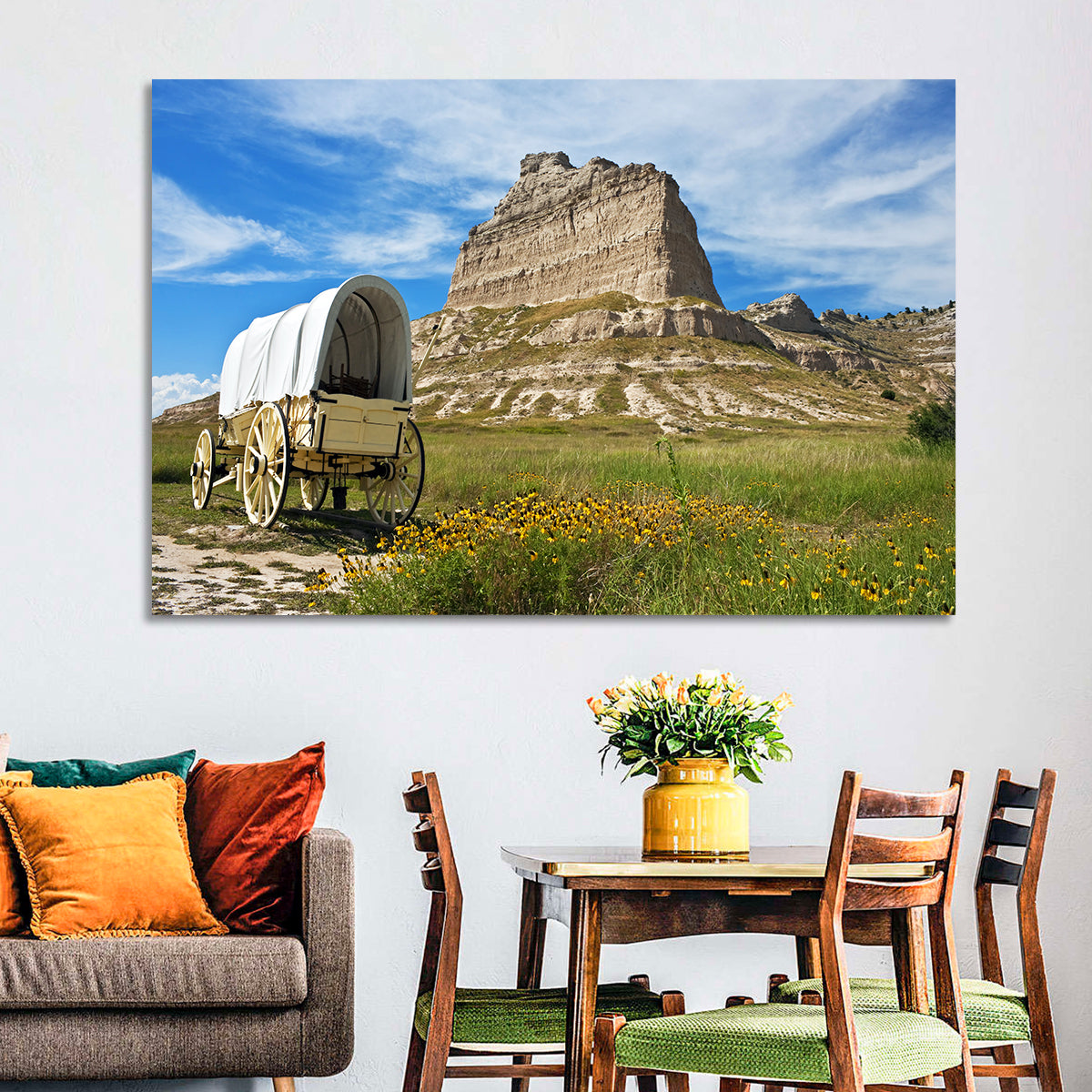Scotts Bluff National Monument Wall Art