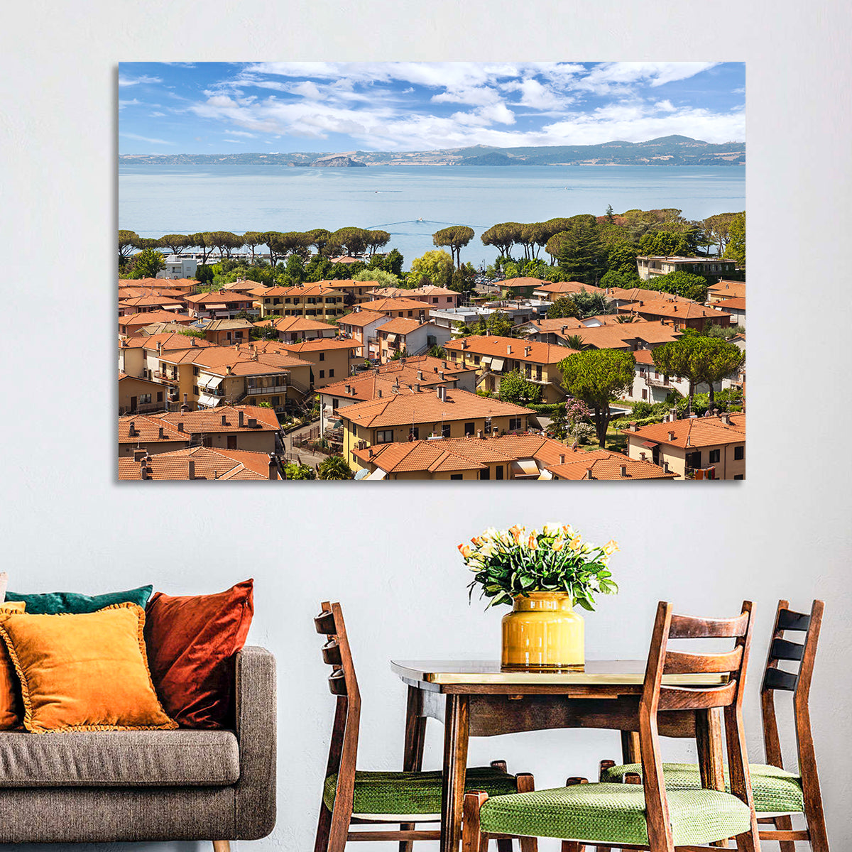 Lake Bolsena City Wall Art