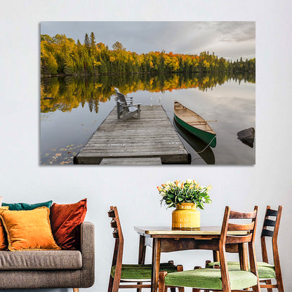 Ontario Autumn Lake Wall Art