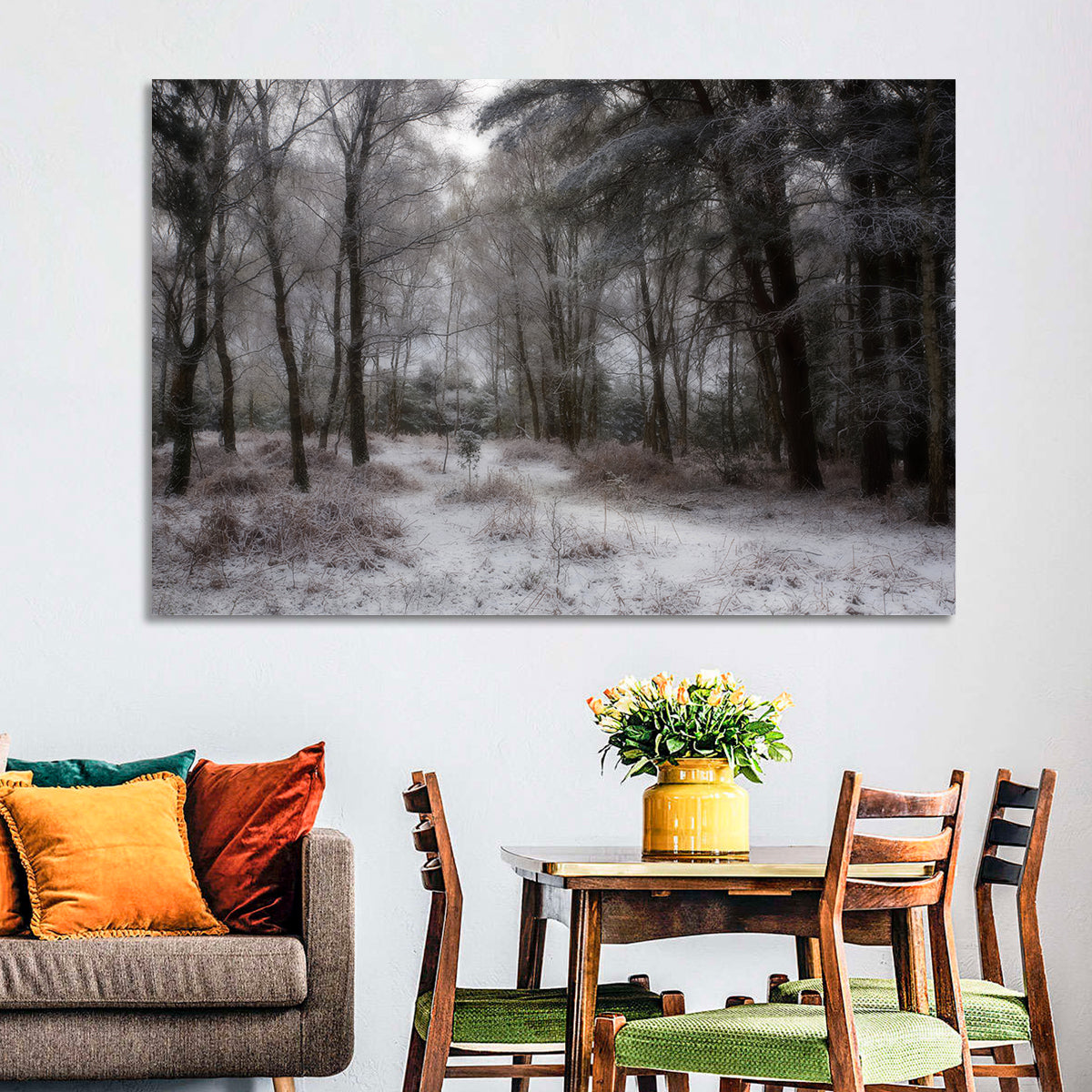 New Forest Winter Path Wall Art