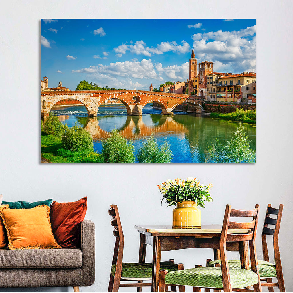 Ponte Pietra, Verona Wall Art