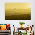 Westwood Los Angeles in Golden Haze Wall Art