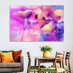 Abstract Tulip Garden Wall Art