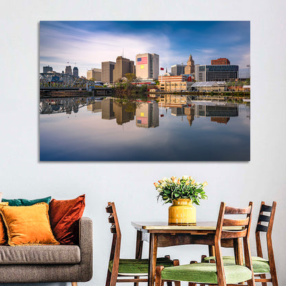 Newark Skyline Wall Art