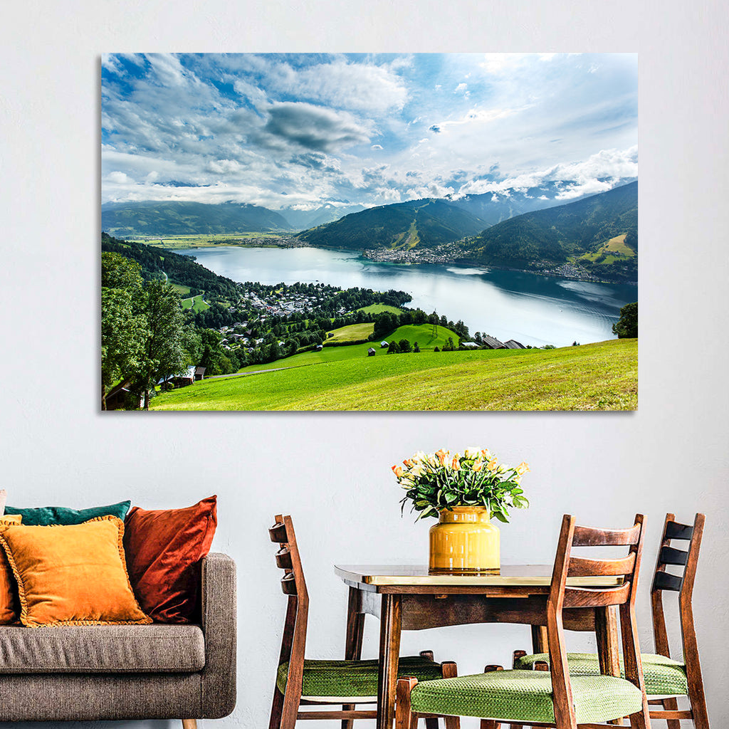 Zell Am See Panorama Wall Art