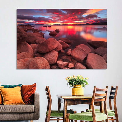 Lake Tahoe Sunset Wall Art