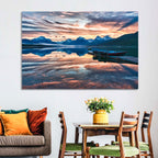 Lake Mcdonald Sunrise Wall Art