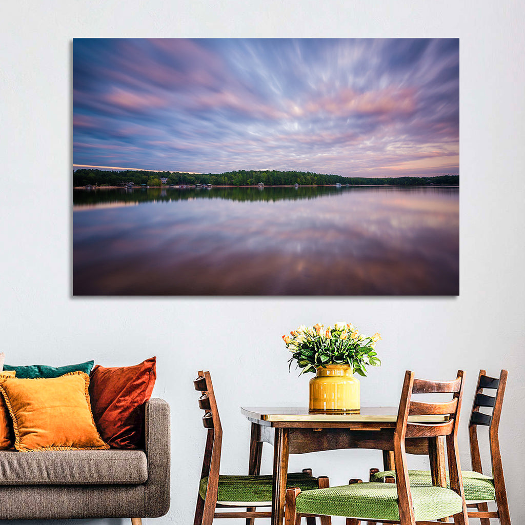 Lake Norman Morning Reflection Wall Art