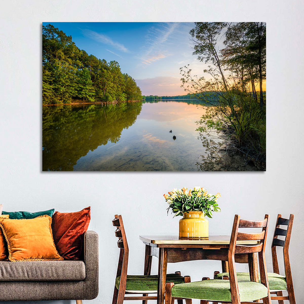 Tranquil Lake Norman Wall Art