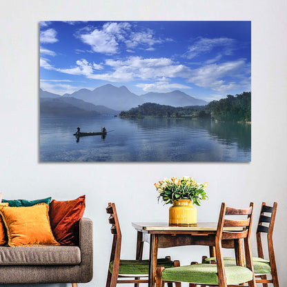 Sun Moon Lake Wall Art