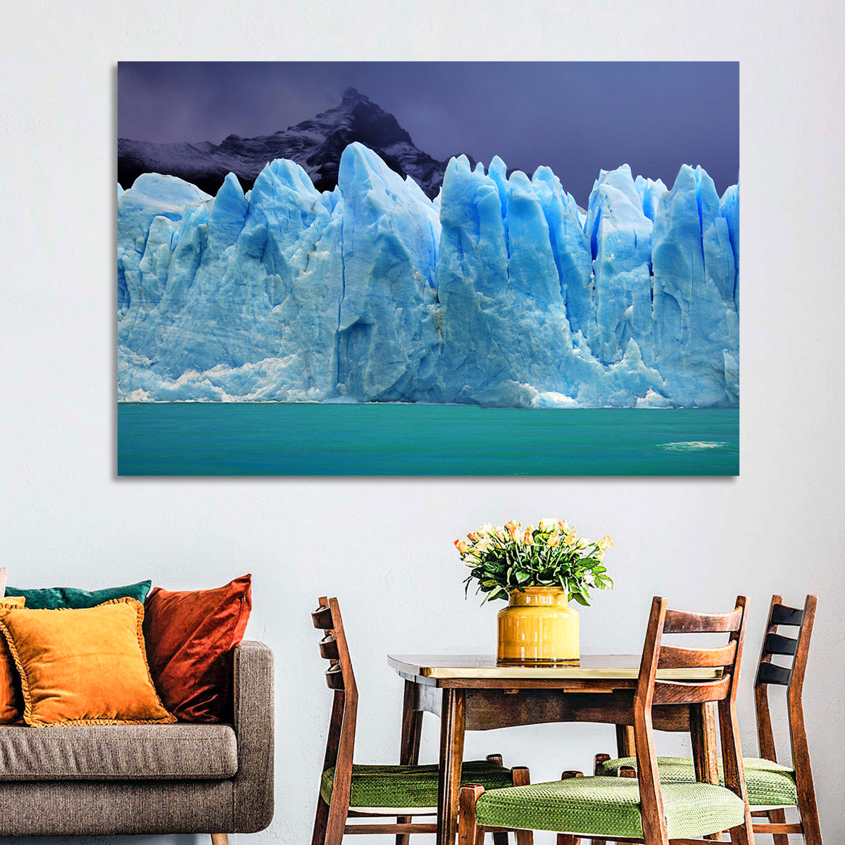 Perito Moreno Glacier, El Calafate Wall Art in a room, landscape