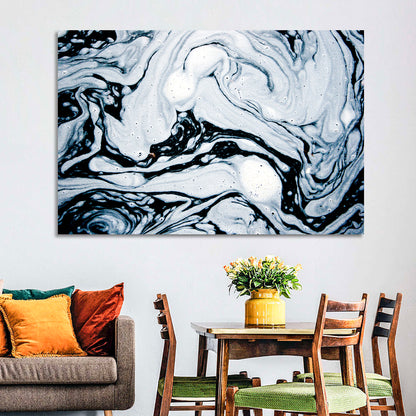 Water Foam Abstract Wall Art