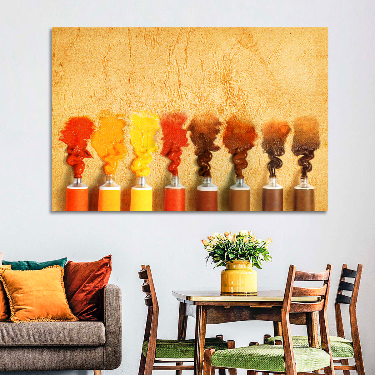 Impasto Paint Tubes Wall Art