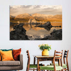 Mono Lake Tufa at Golden Hour Wall Art
