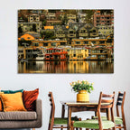 South Lake Union Reflections Wall Art