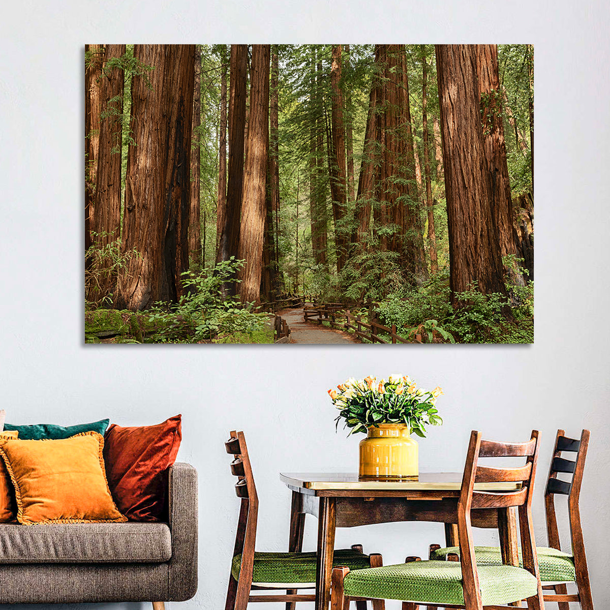 Muir Woods Redwood Trail Wall Art