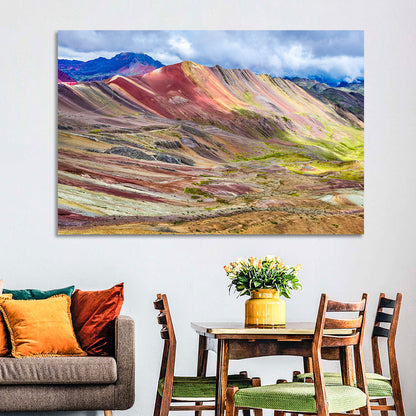 Vinicunca Rainbow Mountain Wall Art