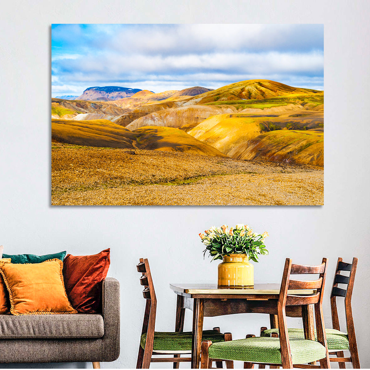 Landmannalaugar Rhyolite Mountains Wall Art