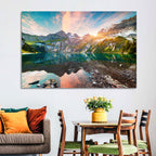 Oeschinensee Reflection Wall Art
